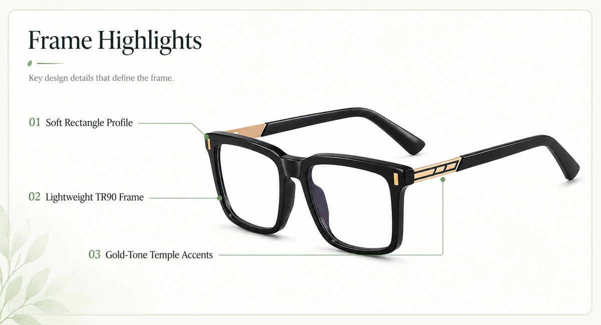 Prescription-ready eyewear frame