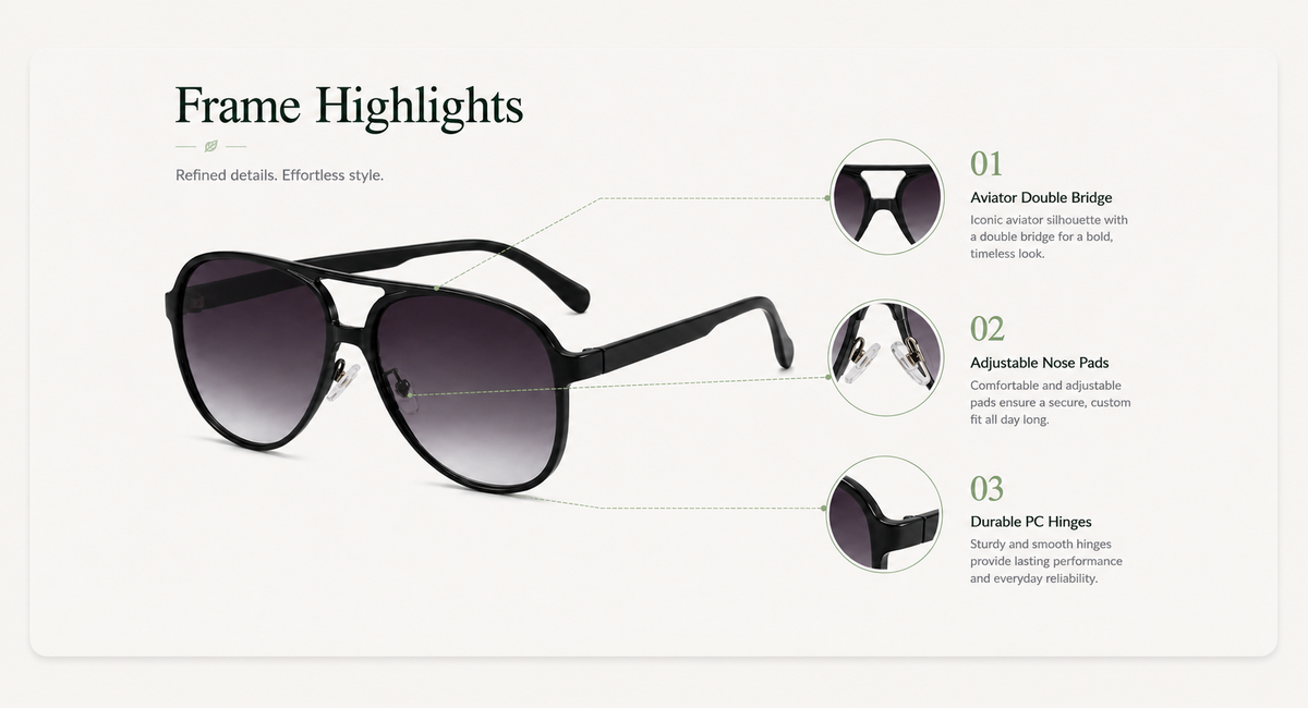 Prescription-ready eyewear frame