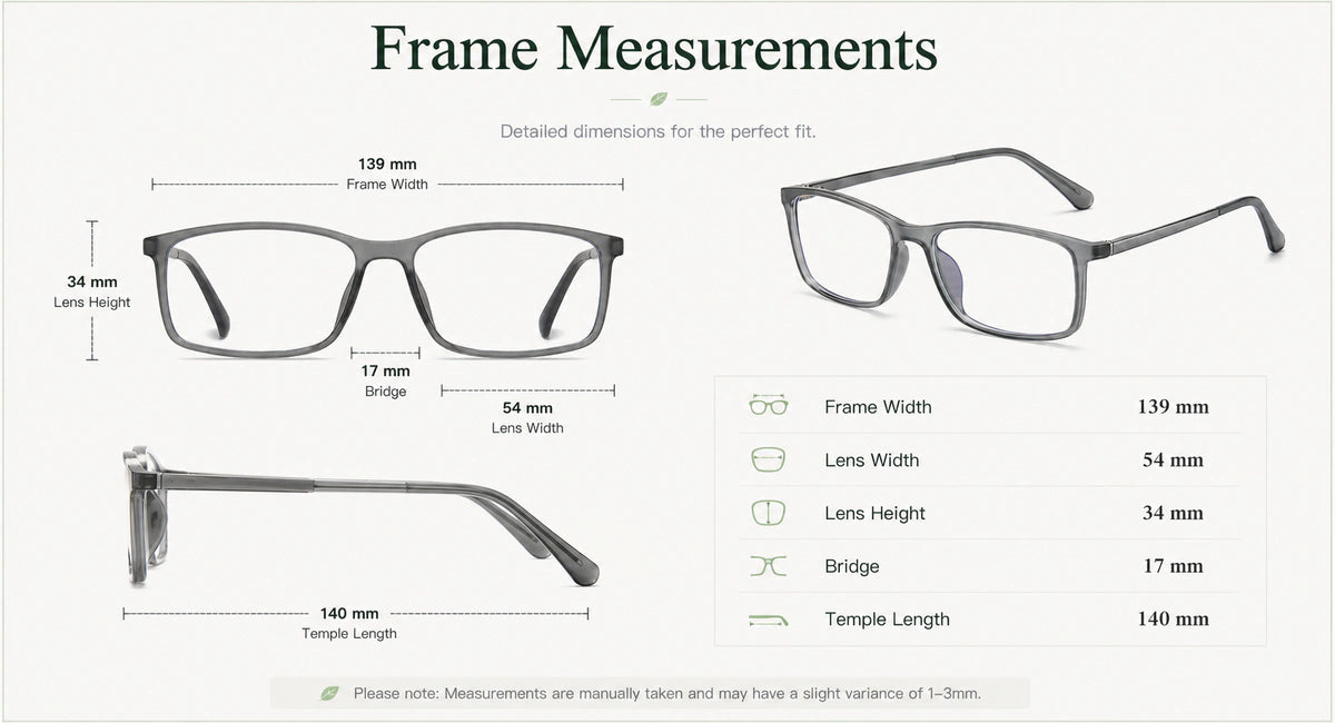 Frame size and fit details