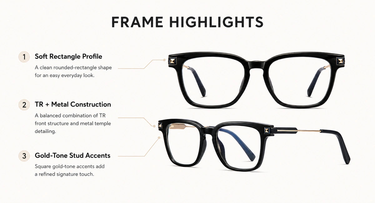 Prescription-ready eyewear frame
