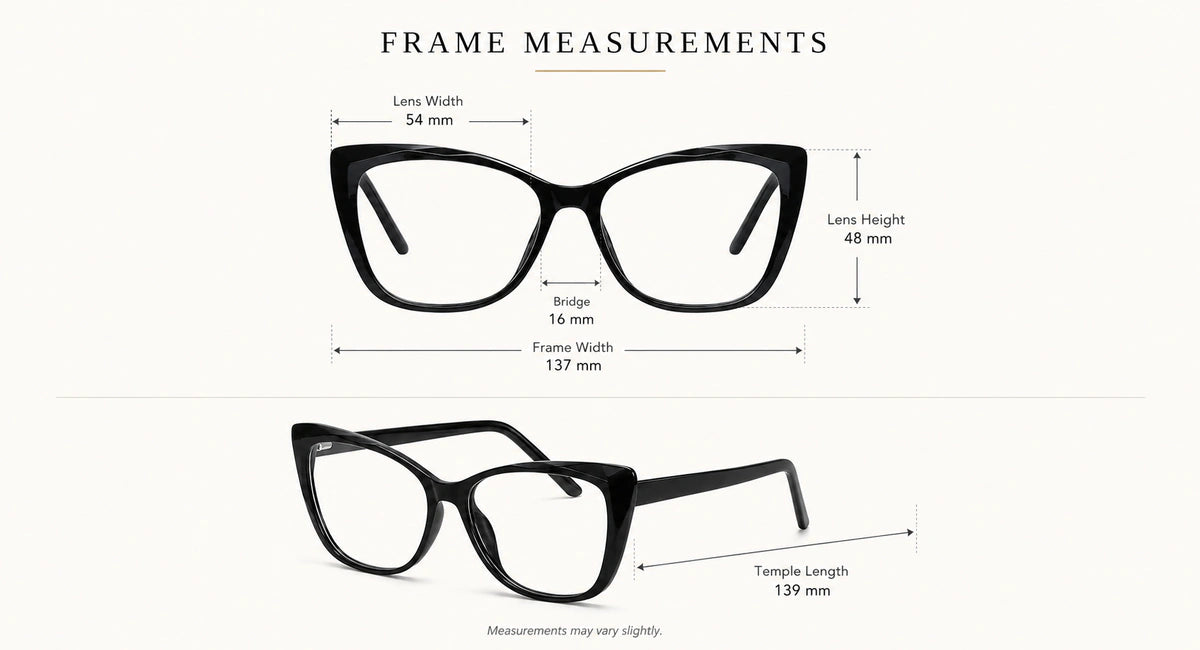 Frame size and fit details