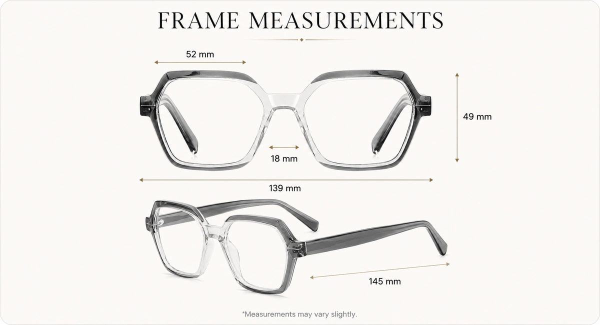 Frame size and fit details