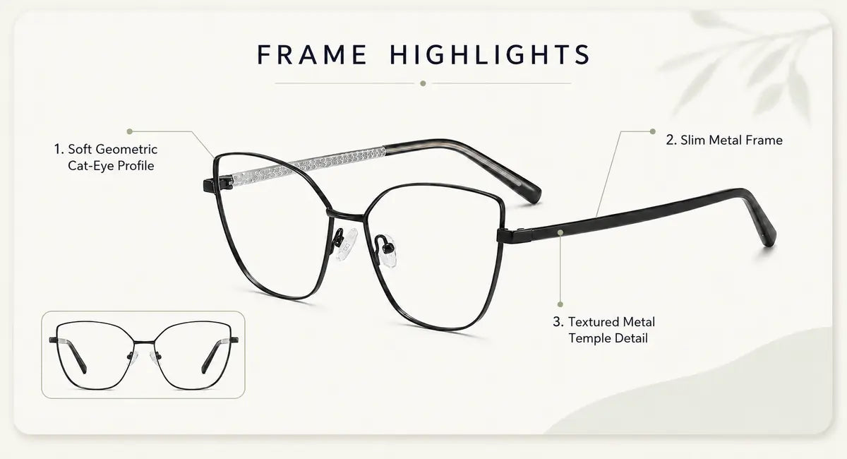 Prescription-ready eyewear frame
