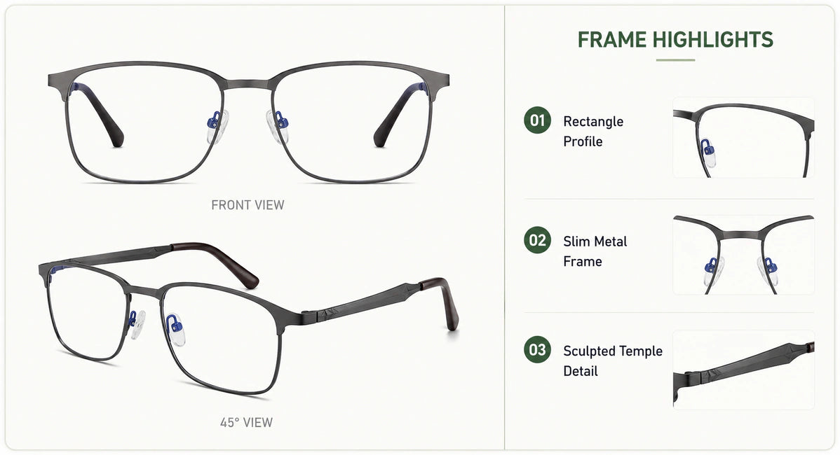 Prescription-ready eyewear frame