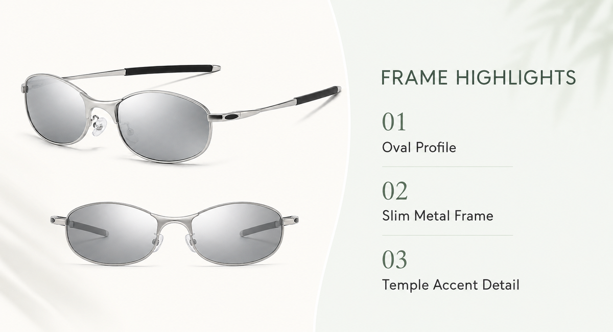 Available frame colors and details