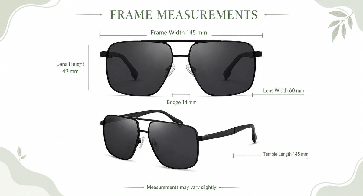 Frame size and fit details