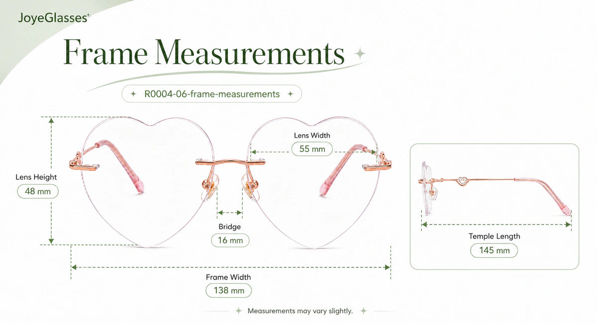 Frame size and fit details