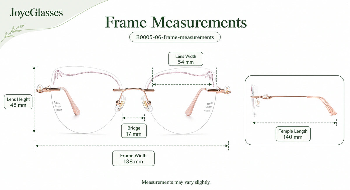 Frame size and fit details