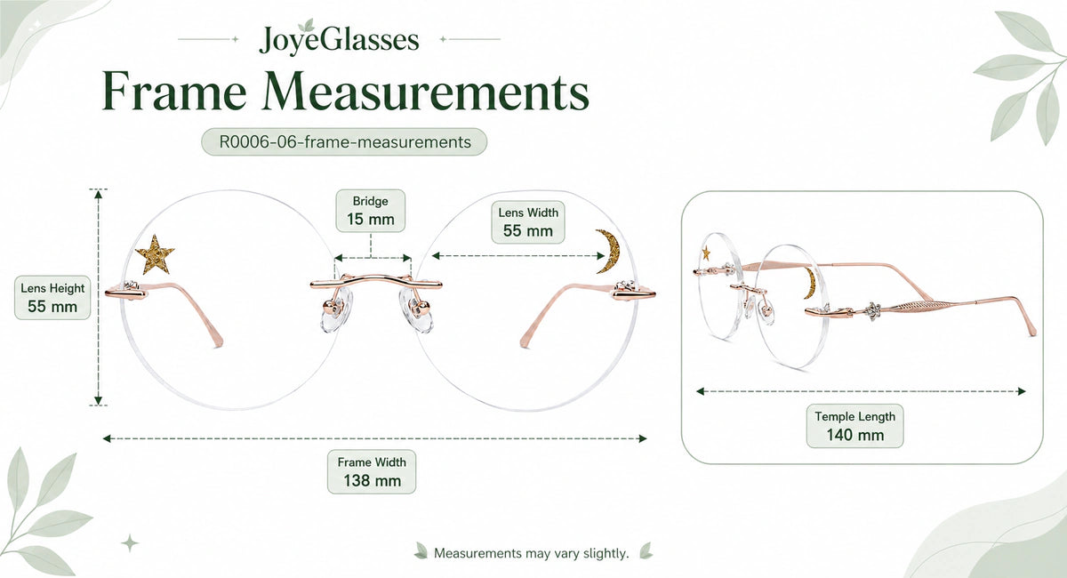 Frame size and fit details
