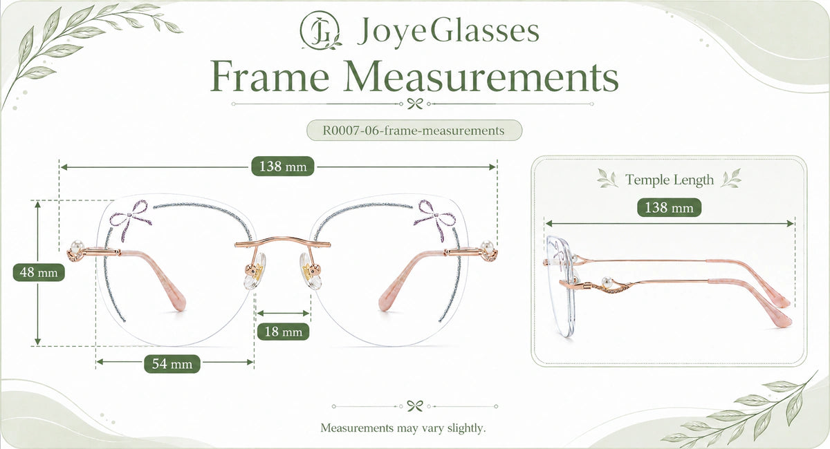 Frame size and fit details