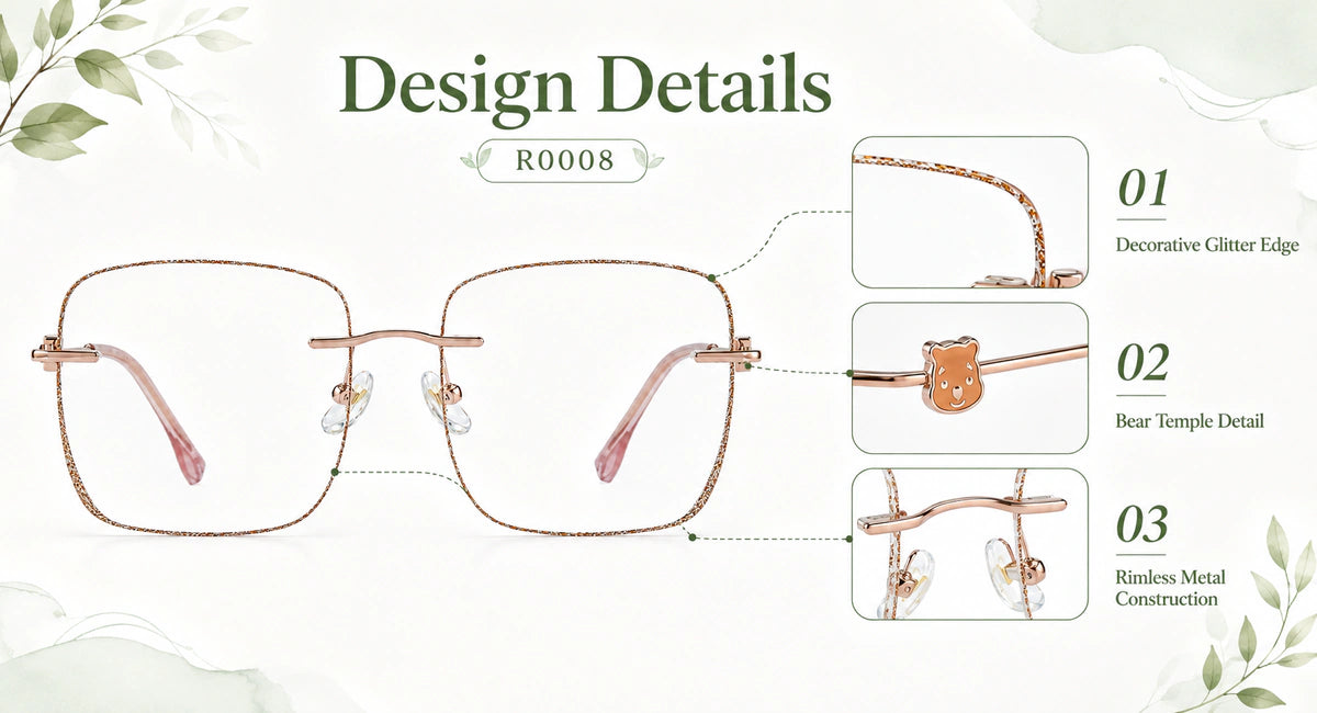 Prescription-ready eyewear frame