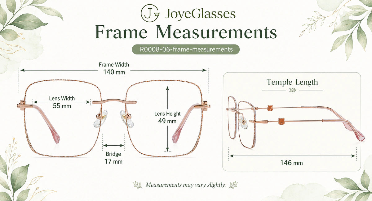 Frame size and fit details