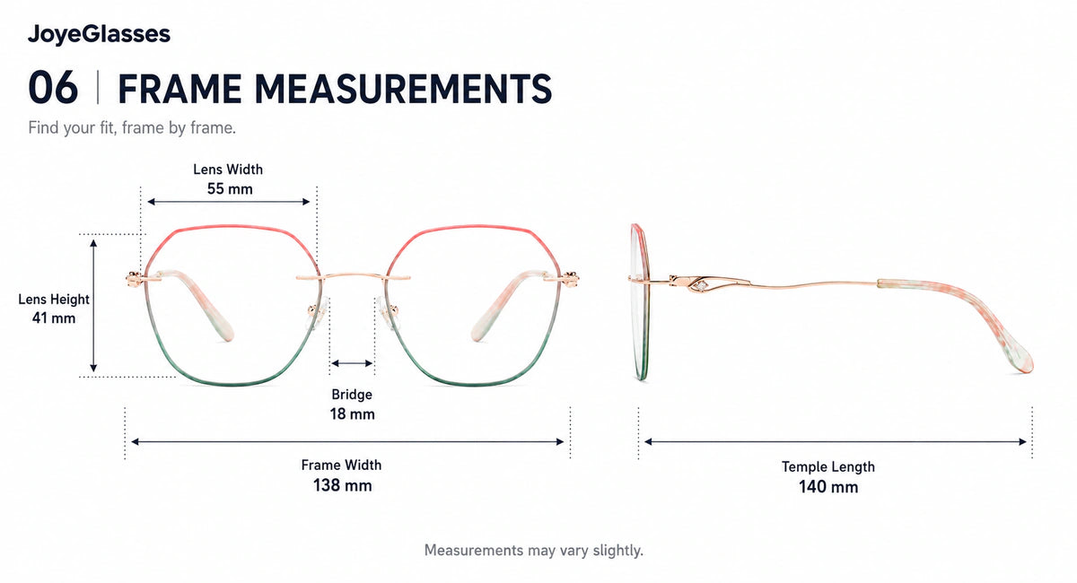Frame size and fit details