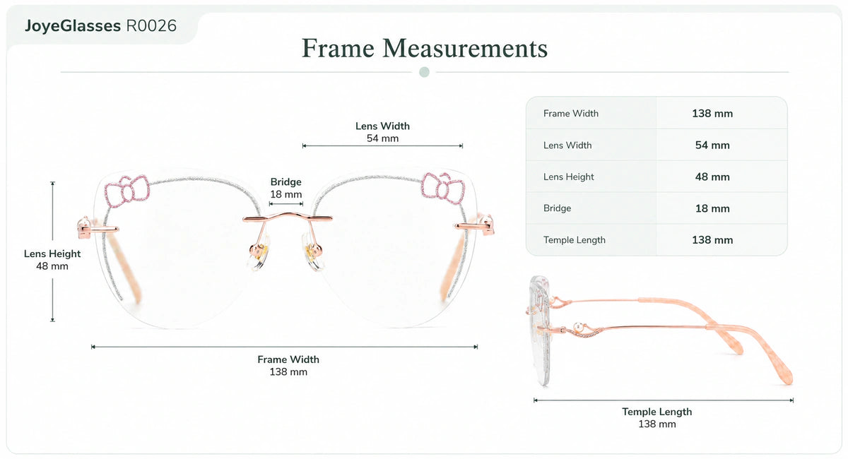 Frame size and fit details