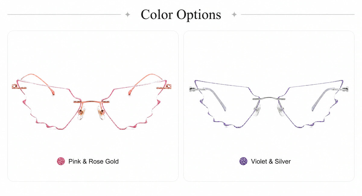 Available frame colors and details