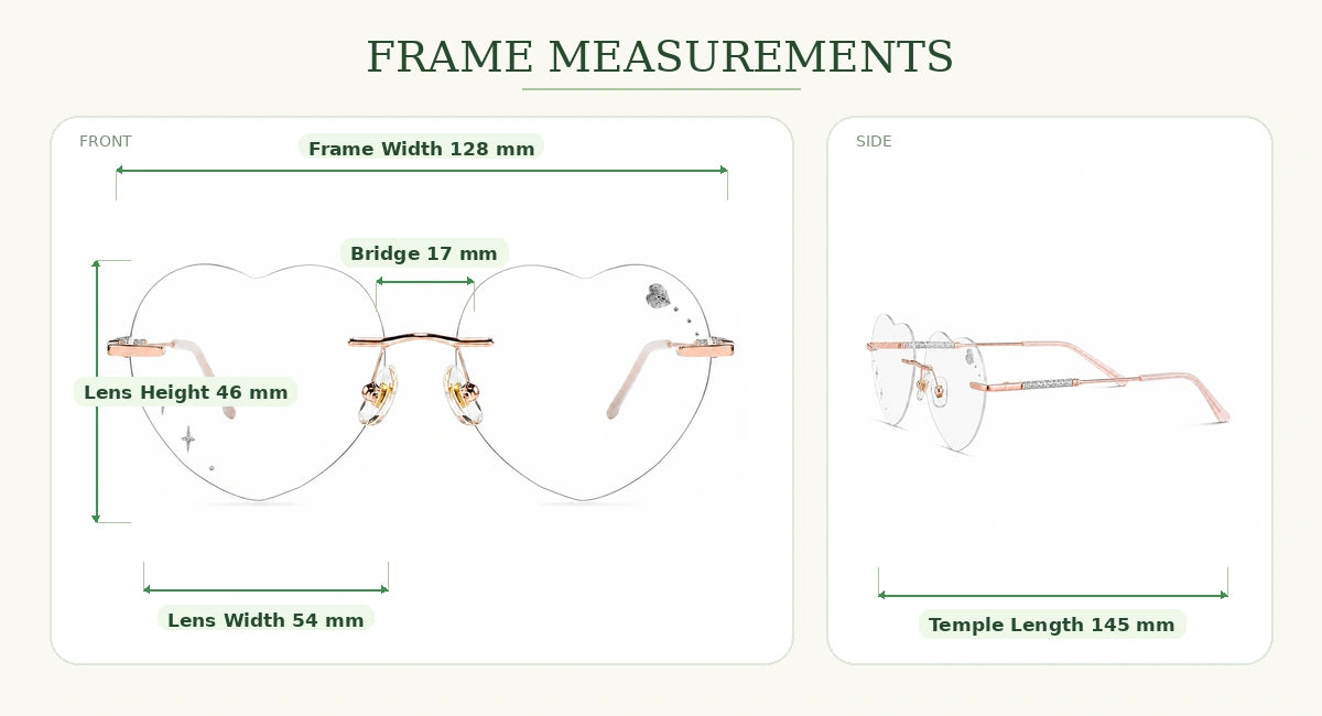 Frame size and fit details