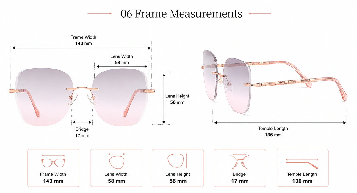 Frame size and fit details