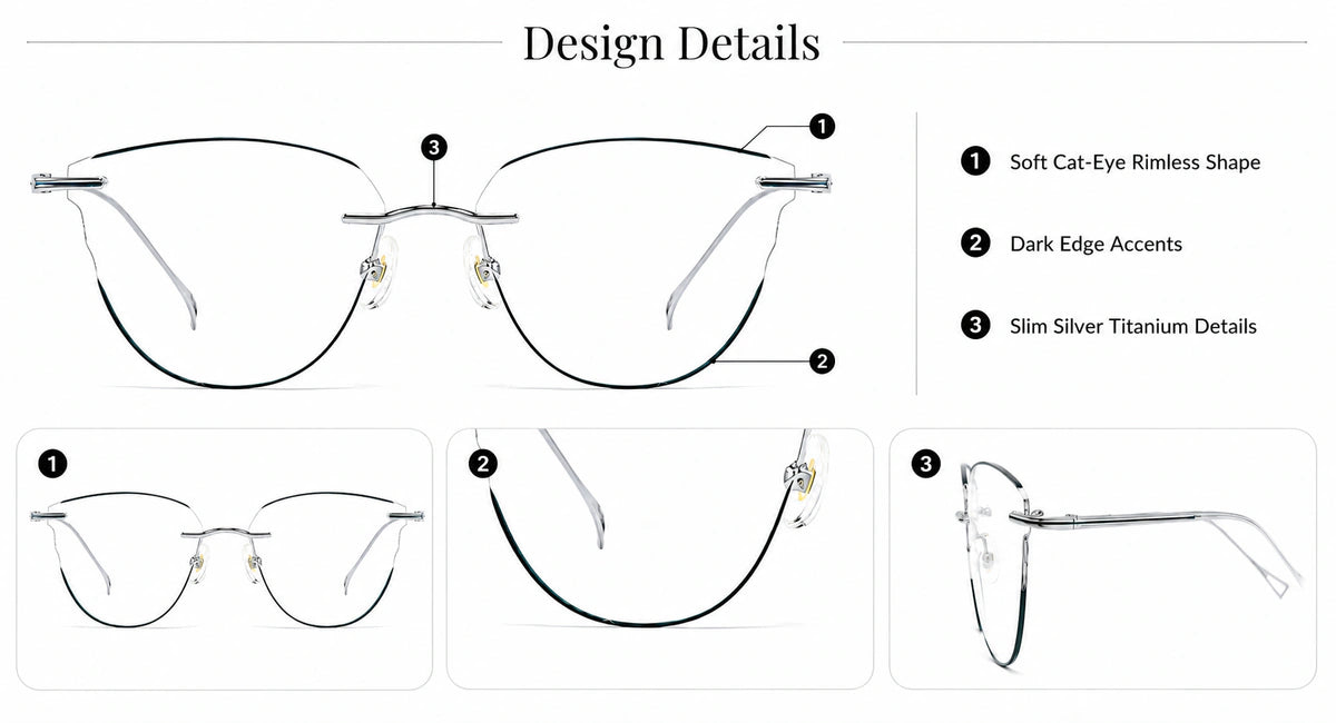 Prescription-ready eyewear frame
