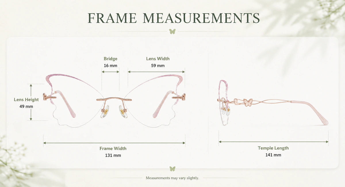 Frame size and fit details